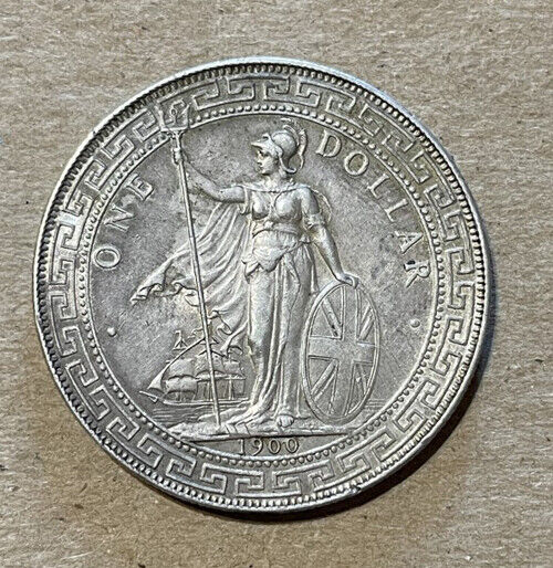 Great Britain - 1900-b Large Silver Trade Dollar