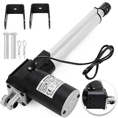 Dc 12v Linear Actuator 1320lb/6000n 200mm For Auto Car Lift Heavy Duty Medical