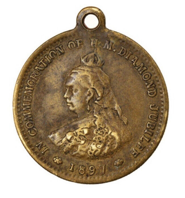 1897 Queen Victoria Diamond Jubilee Medal, Barrat And Co.