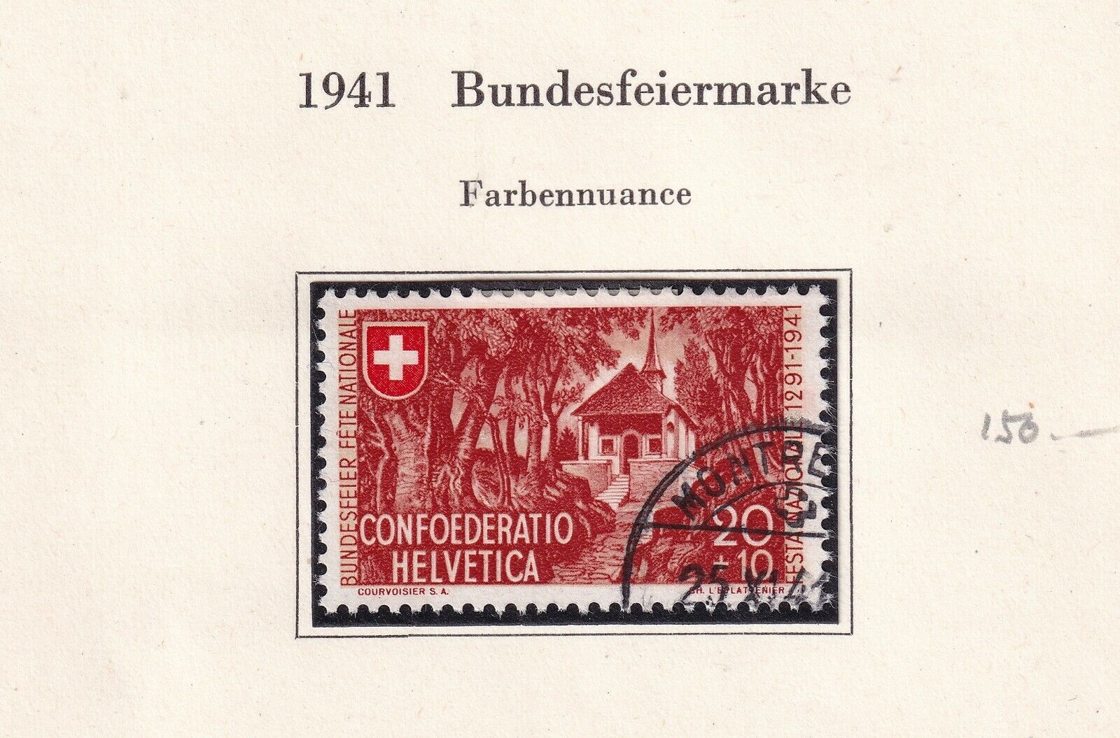 Switzerland Stamp Varietary Stampcollection Lot #6 $150