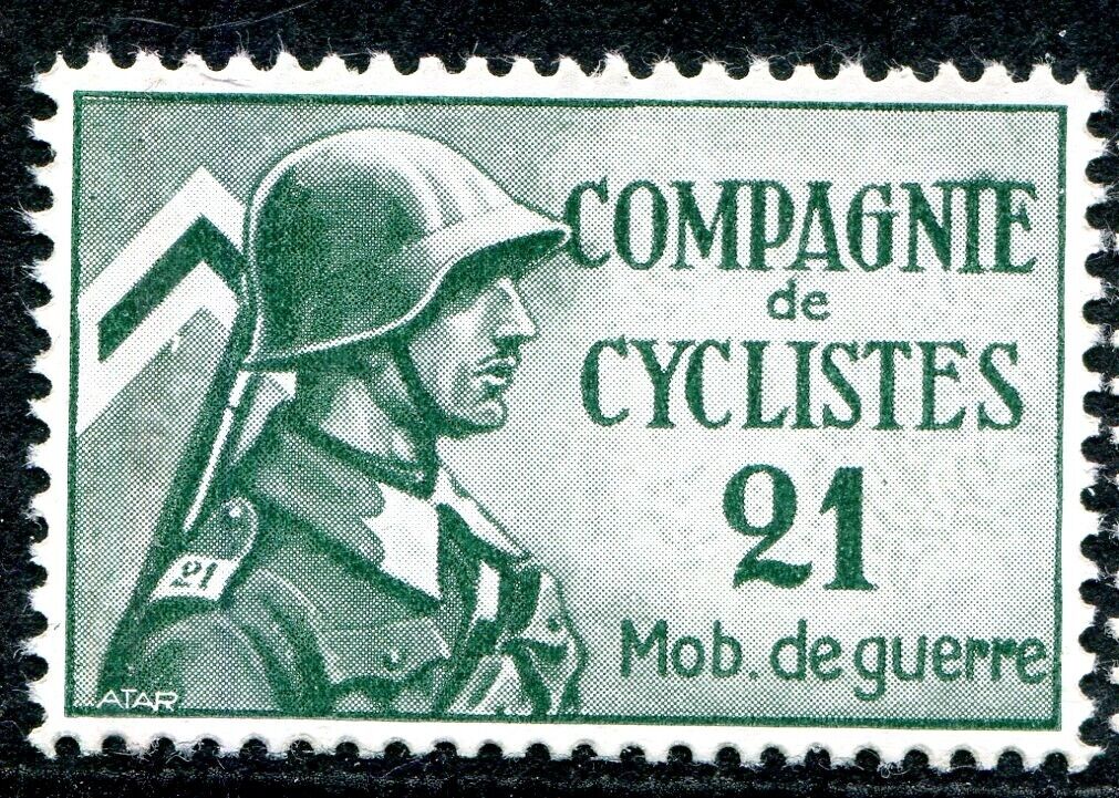 Switzerland Soldatenmarken Soldier B Radfahrer  (bicycle Troops) #48 Mlh 15