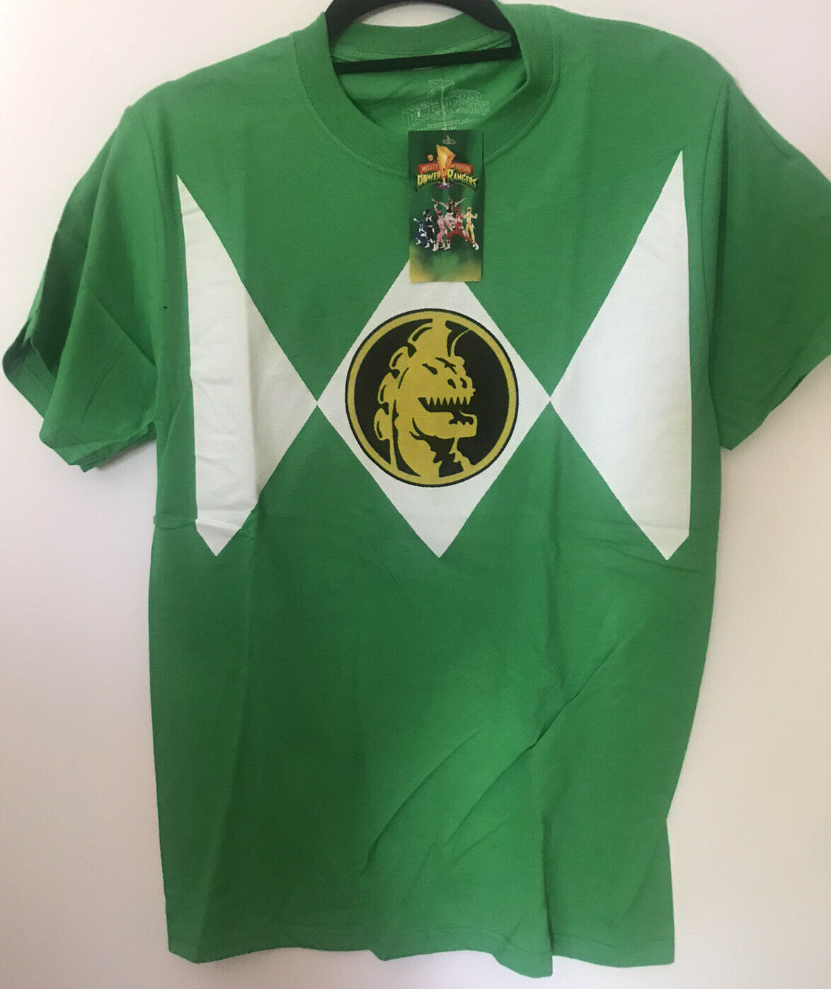 Mighty Morphin Power Rangers, Green Ranger Costume Mens T-shirt. Choice Sm To 3x