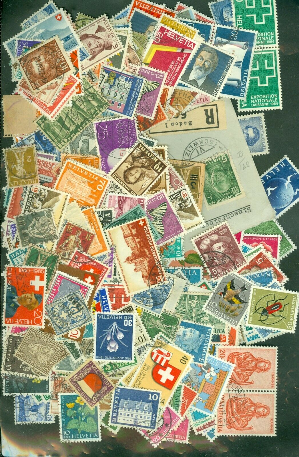 Switzerland  Many 100s Of Used Stamps  Great Variety
