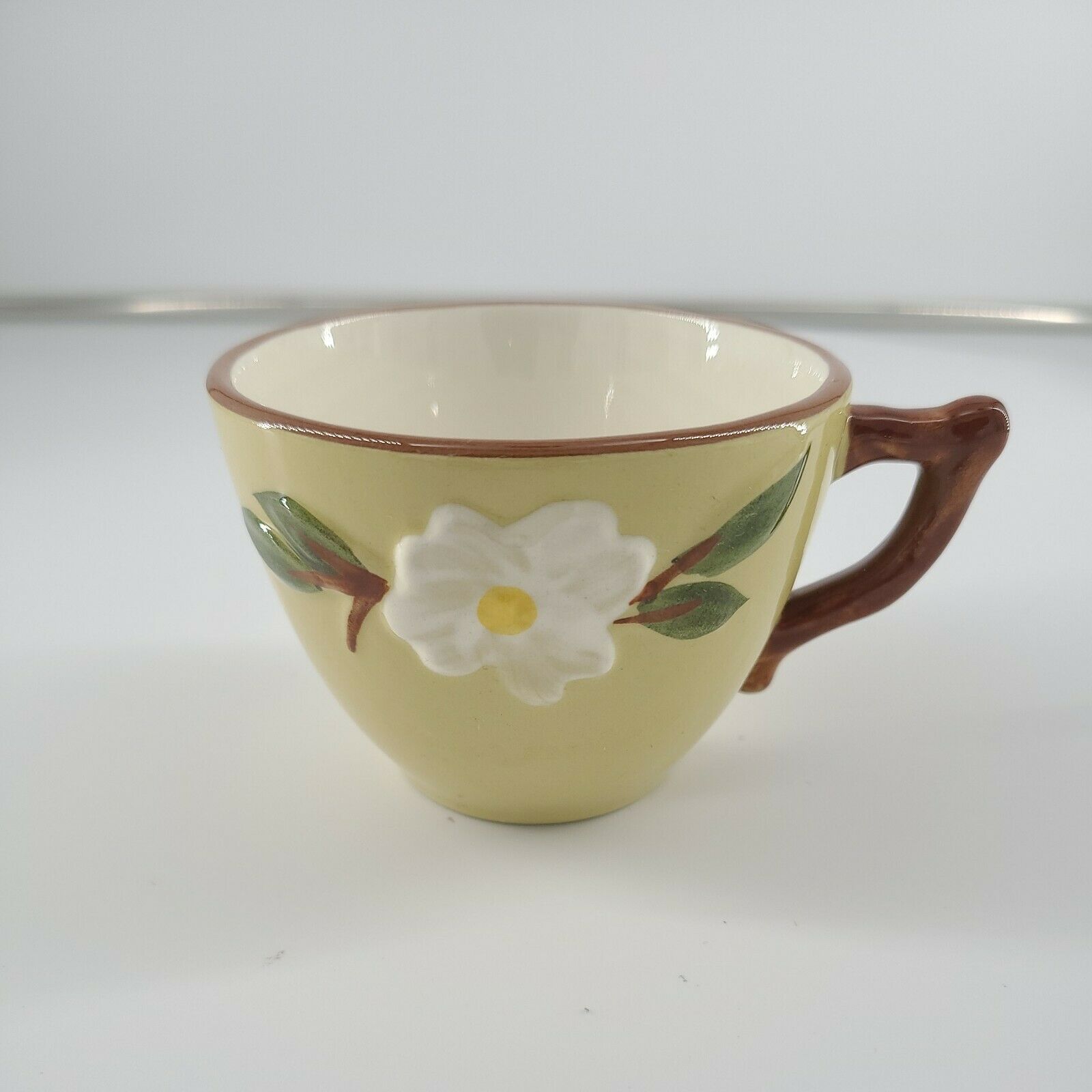 Stangl Pottery Teacup White Dogwood Redware Replacement Flower