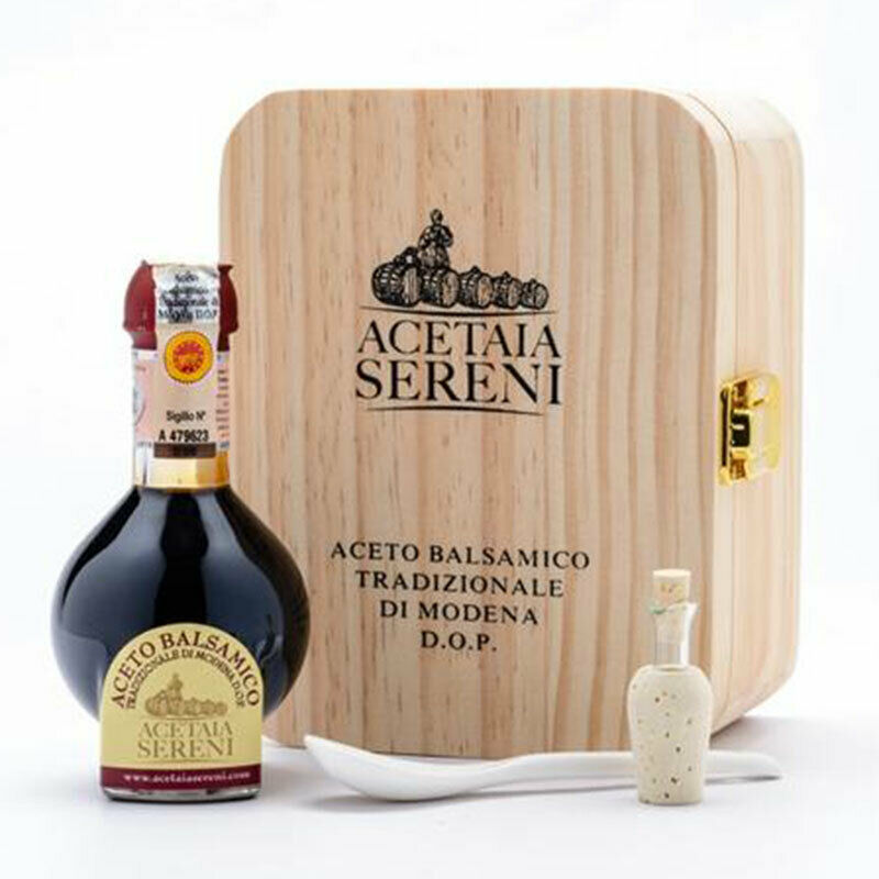 Sereni Modena Balsamic Vinegar Dop Honed 12 Years 3.4oz Made In Italy