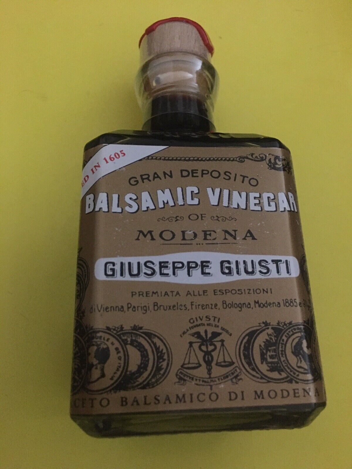 Giuseppe Giusti Balsamic Vinegar Of Modena Igp 250ml New