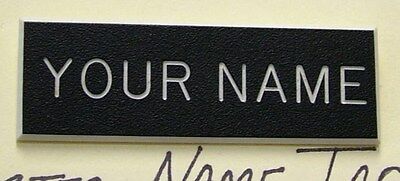 Custom Made Plastic Black Engraved Name Tag For Us Army Dress Blue Uniform