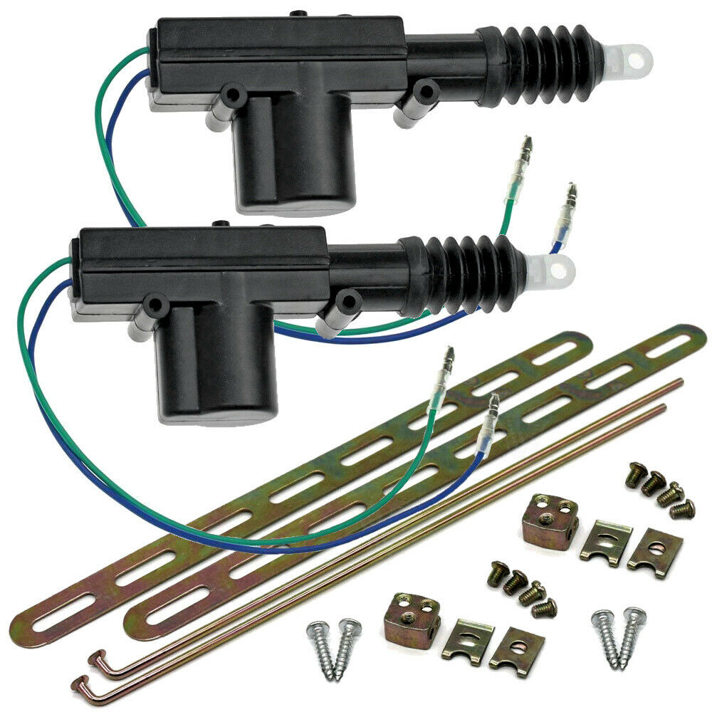 2 Heavy Duty Power Door Lock Actuator Motor 12-volt For Car Door Locks (pair)