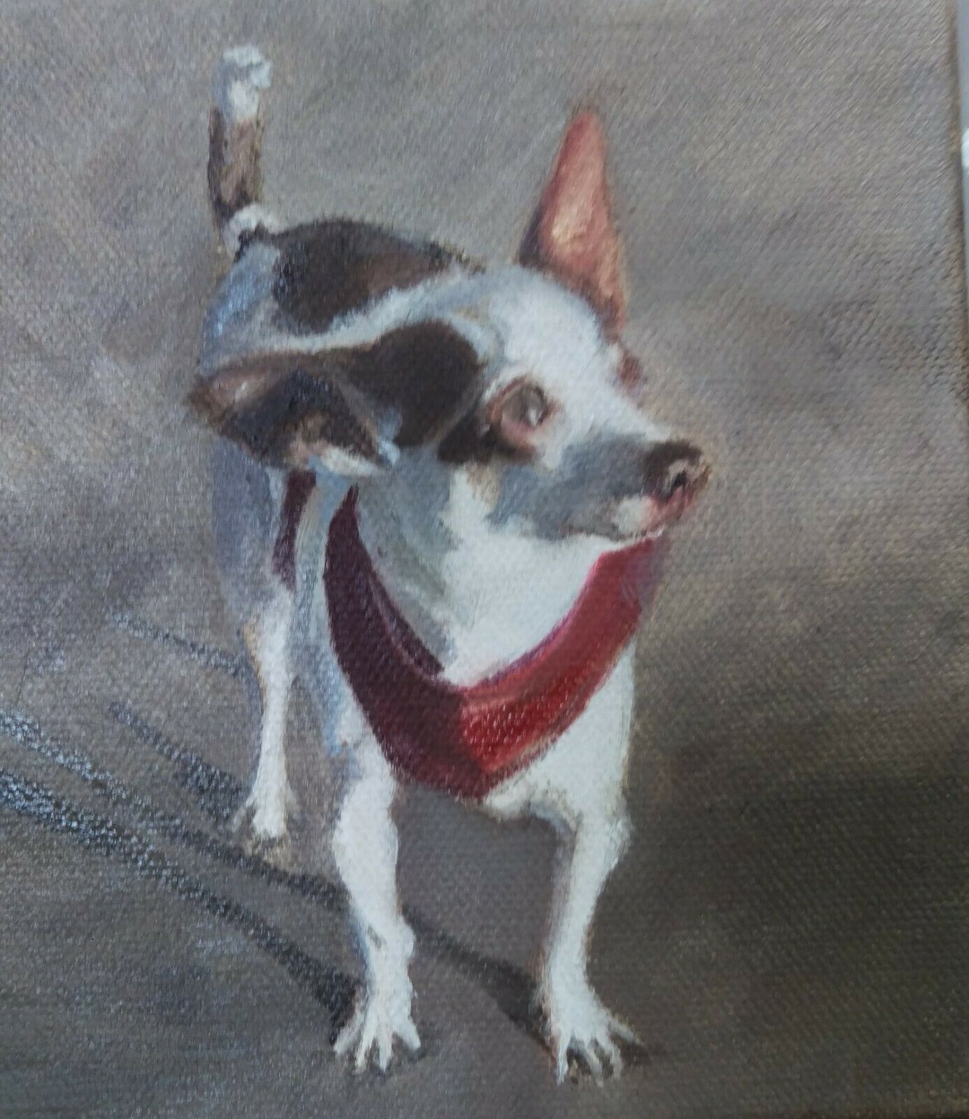 Small 5 X 7 Inch Custom Oil Painting!  Pet, Dog, Cat, Bird Any Animal From Pic